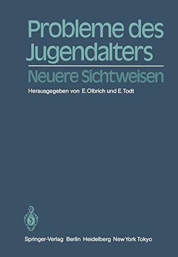 Probleme des Jugendalters Neuere Sichtweisen