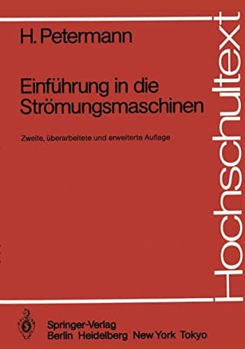 Einführung in die Strömungsmaschinen