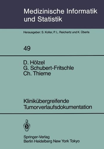 Klinikübergreifende Tumorverlaufsdokumentation Zwischenbericht aus der Anlaufphase des Tumorregisters München