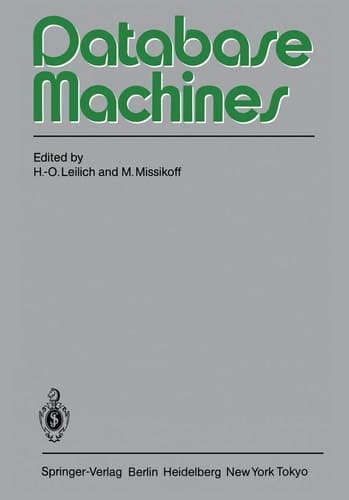 Database Machines International Workshop Munich, September 1983