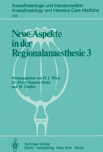 Neue Aspekte in der Regionalanaesthesie III Plexus- und Epiduralanästhesie; Technik und Komplikationen. Opiate epidural/intrathekal