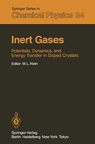 Inert Gases Potentials, Dynamics, and Energy Transfer in Doped Crystals