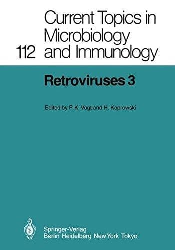 Retroviruses 3 (Current Topics in Microbiology and Immunology)