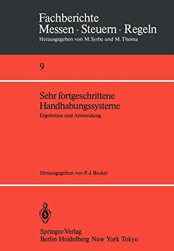 Sehr fortgeschrittene Handhabungssysteme Ergebnisse und Anwendung