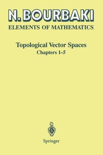 Topological Vector Spaces: Chapters 1–5