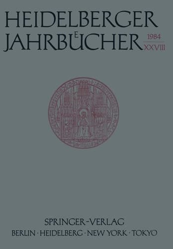 Heidelberger Jahrbücher