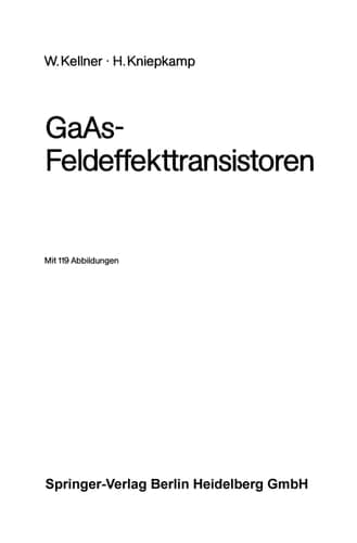 GaAs-Feldeffekttransistoren