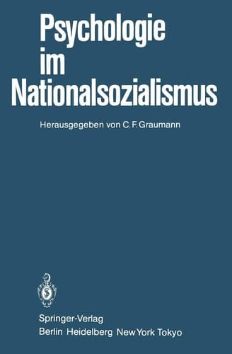 Psychologie im Nationalsozialismus