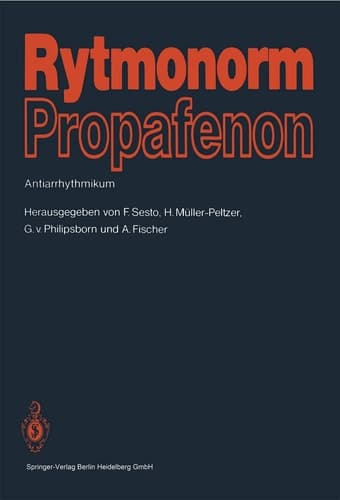 Rytmonorm Propafenon Antiarrhythmikum