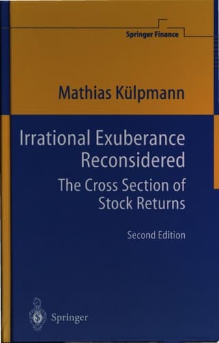 Irrational Exuberance Reconsidered The Cross Section of Stock Returns