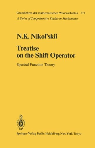 Treatise on the Shift Operator Spectral Function Theory