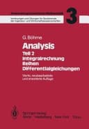 Analysis Integralrechnung, reihen, differentialgleichungen