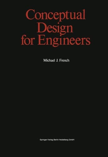 Conceptual Design for Engineers