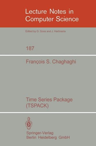 Time Series Package (TSPACK) (Lecture Notes in Computer Science, 187)