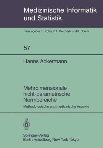 Mehrdimensionale nicht-parametrische Normbereiche Methodologische und medizinische Aspekte