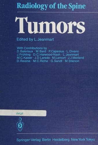 Tumors (Radiology of the Spine)