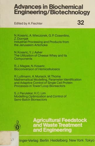 Agricultural Feedstock and Waste Treatment and Engineering