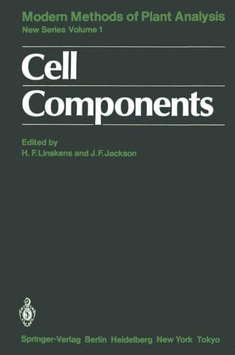 Cell Components (Molecular Methods of Plant Analysis)