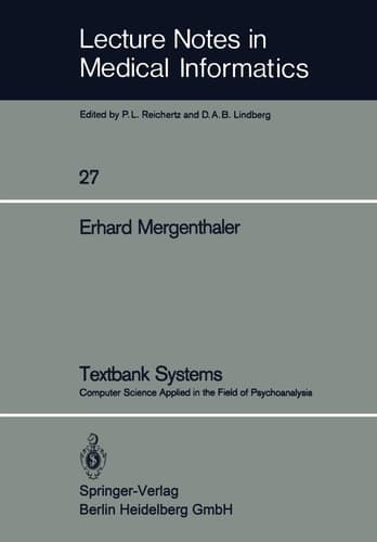 Textbank Systems Computer Science Applied in the Field of Psychoanalysis