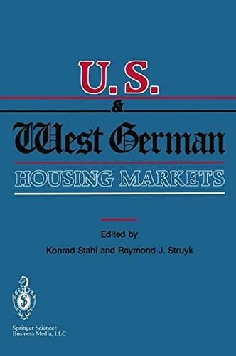U.S. and West German Housing Markets: Comparative Economic Analyses