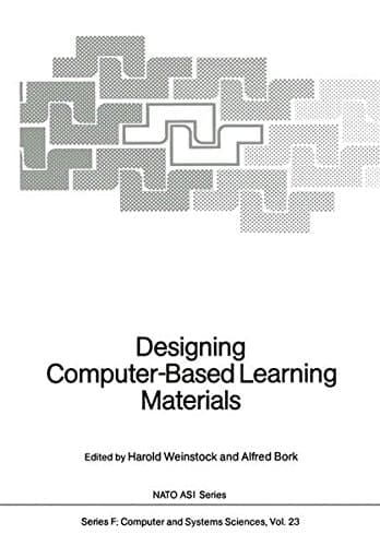 Designing Computer-Based Learning Materials (Nato ASI Subseries F:)
