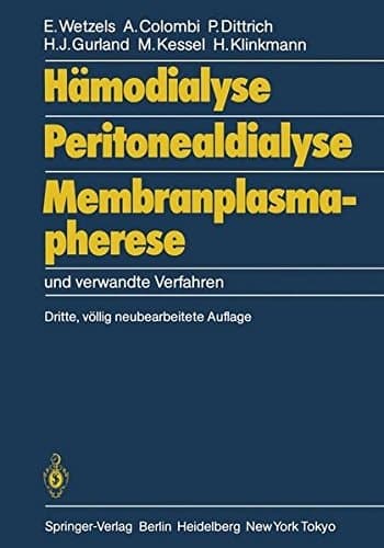 Hämodialyse, Peritonealdialyse, Membranplasmapherese und verwandte Verfahren