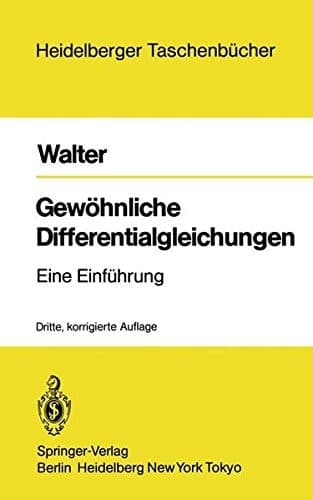 Gewöhnliche Differentialgleichungen Eine Einführung