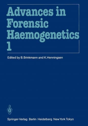 11th Congress of the Society for Forensic Haemogenetics (Gesellschaft für forensische Blutgruppenkunde e.V.) Copenhagen, August 6–10, 1985