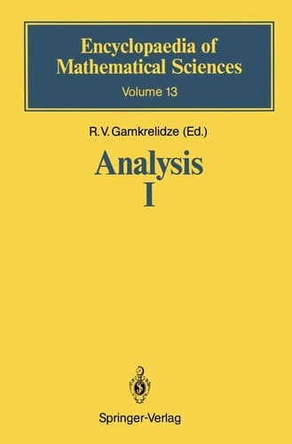 Analysis I Integral Representations and Asymptotic Methods