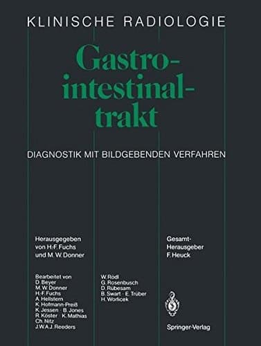 Gastrointestinaltrakt Diagnostik mit bildgebenden Verfahren
