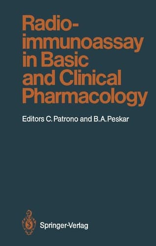 Radioimmunoassay in Basic and Clinical Pharmacology (Handbook of Experimental Pharmacology)