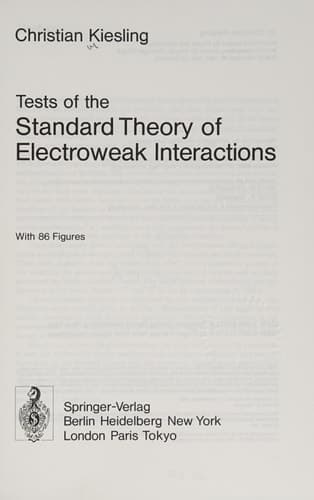 Tests of the Standard Theory of Electroweak Interactions