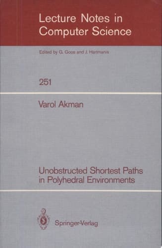 Unobstructed Shortest Paths in Polyhedral Environments