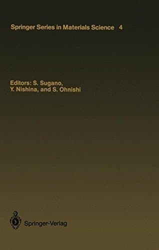 Microclusters: Proceedings of the First NEC Symposium, Hakone and Kawasaki, Japan, October 20–23, 1986 (Springer Series in Materials Science)