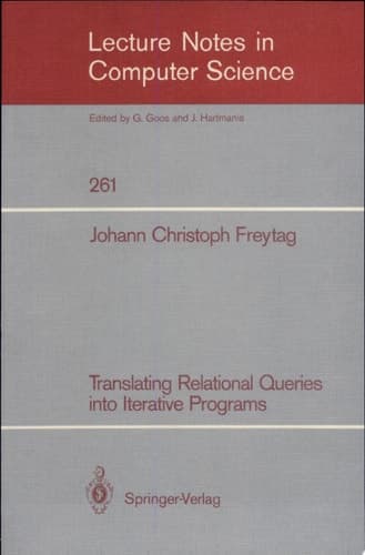 Translating Relational Queries Into Iterative Programs