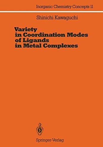 Variety in Coordination Modes of Ligands in Metal Complexes (Inorganic Chemistry Concepts)