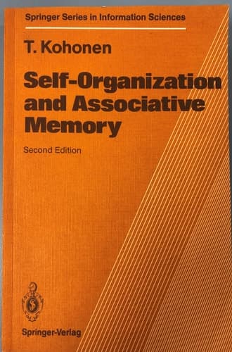 Self-Organization and Associative Memory