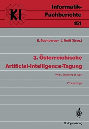 3. Österreichische Artificial-Intelligence-Tagung Wien, 22–25. September 1987