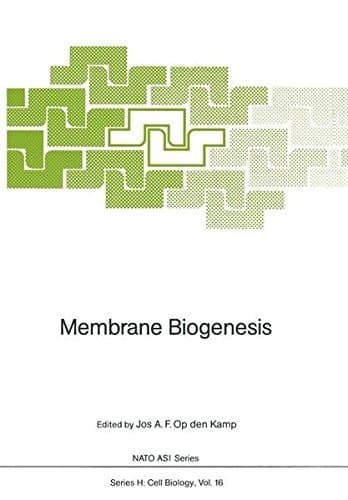 Membrane Biogenesis (Nato ASI Subseries H:)