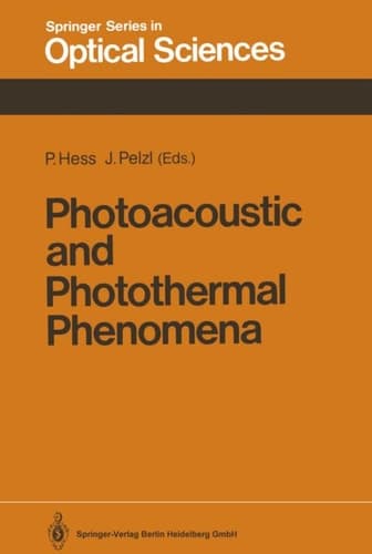 Photoacoustic and Photothermal Phenomena Proceedings of the 5th International Topical Meeting, Heidelberg, Fed. Rep. of Germany, July 27–30, 1987