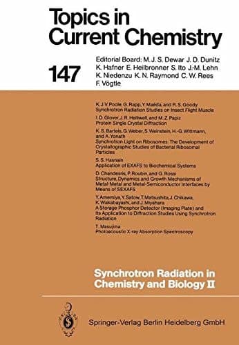 Synchrotron Radiation in Chemistry and Biology II