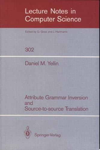 Attribute Grammar Inversion and Source-to-source Translation