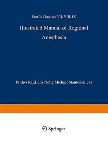 Illustrated Manual of Regional Anesthesia Part 3: Transparencies 43–62