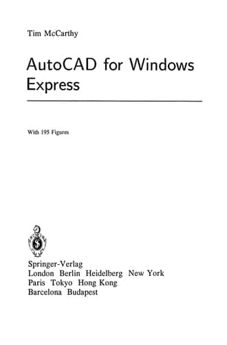 AutoCAD for Windows Express