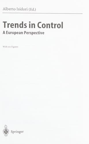 Trends in Control A European Perspective