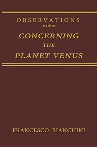 Observations Concerning the Planet Venus