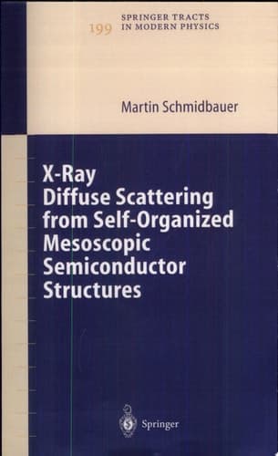 X-Ray Diffuse Scattering from Self-Organized Mesoscopic Semiconductor Structures