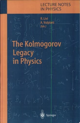 The Kolmogorov Legacy in Physics