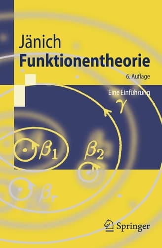 Funktionentheorie Eine Einführung