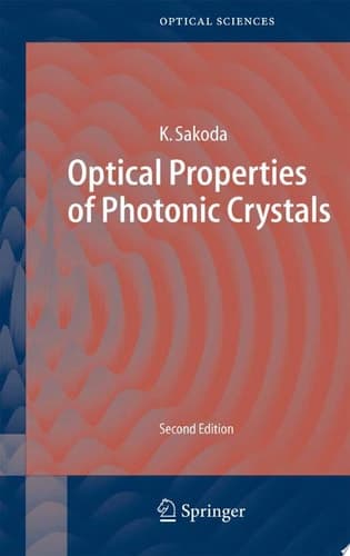Optical Properties of Photonic Crystals